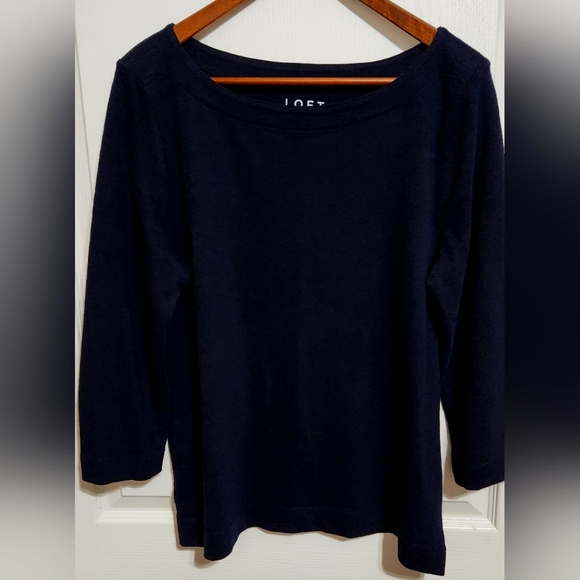 Loft boat neck sweater - Picture 1 of 3